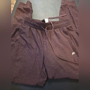 Cloud Jersey joggers fabletics xs tall Deep Plum